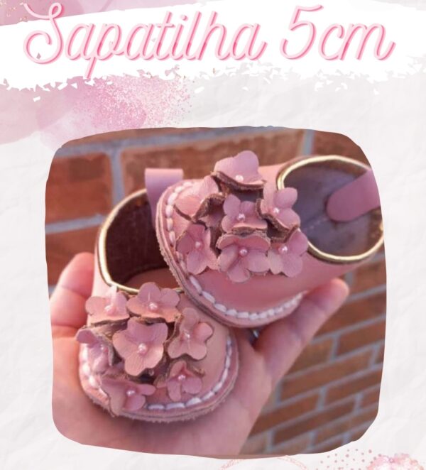 Sapatilha de flores 5cm PDF